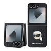Picture of Karl Lagerfeld - Karl Lagerfeld PU Saffiano Monogram Karl Head Case for Samsung Galaxy Z Flip 6 Black