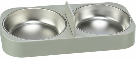 Picture of Karmnik dla Zwierzt Trixie Biay Stal nierdzewna Plastikowy 500 ml 32 x 5 x 16 cm