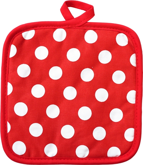 Picture of Karstumizturigs paliktnis sarkans ar baltiem punktiem 24601001