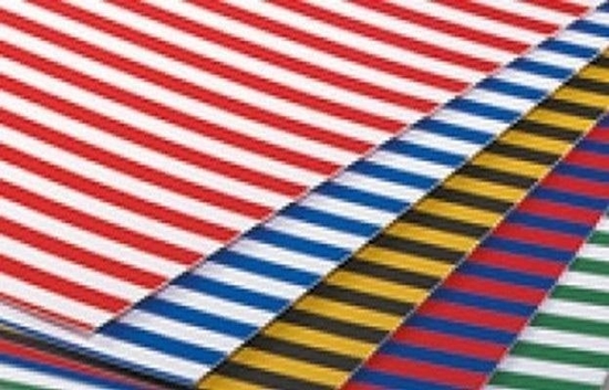 Picture of MFP paper Karton w paskami 300g 25x35cm 10 arkuszy