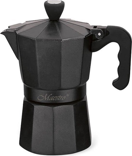 Picture of Kawiarka Maestro Kawiarka aluminiowa (3 filianki; 150 ml) MR-1666-3-BLACK MAESTRO