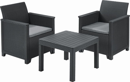 Attēls no Keter Zestaw balkonowy EMMA BALCONY SET - grafitowy