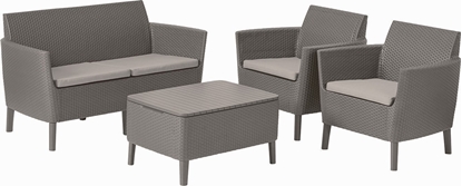 Picture of Keter Zestaw mebli ogrodowych Salemo 2 cappucino