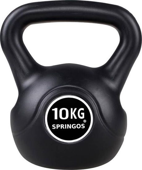 Изображение Kettlebell Springos FA1004 bitumiczny 10 kg