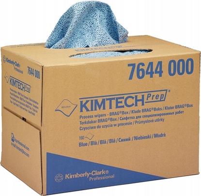 Attēls no Kimberly-Clark Kimberly-Clark Kimtech Pure - Higieniczne ciereczki do czyszczenia w BRAG BOX - Niebieskie