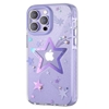 Picture of Kingxbar Apple iPhone 14 Pro Max Heart Star Series case Purple