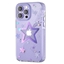 Изображение Kingxbar Apple iPhone 14 Pro Max Heart Star Series case Purple