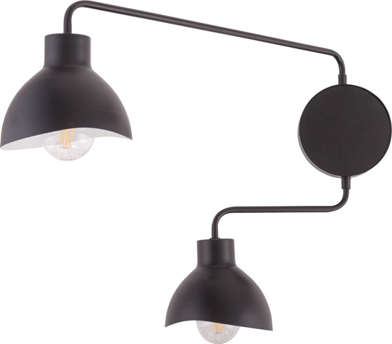 Изображение Kinkiet Sigma Obrotowa lampa cienna Holi nowoczesna do salonu czarna