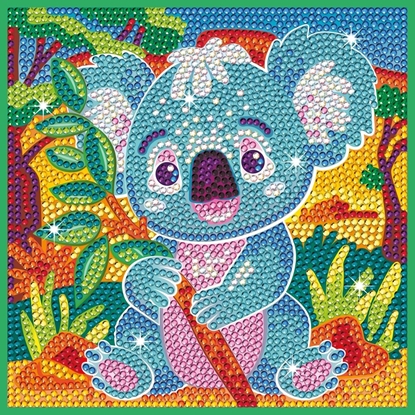 Attēls no KITFIX DIY set Diamond Art Koala