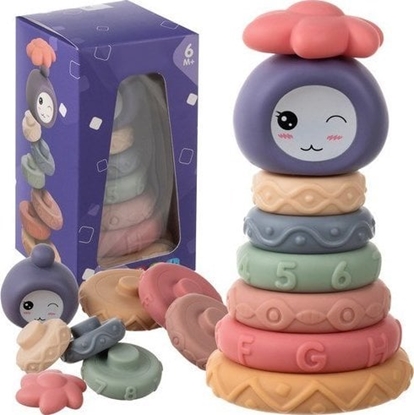 Picture of Klocki sensoryczne mikkie - 8 szt. Kruzzel 25116