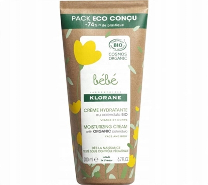 Изображение KLORANE_Bebe krem nawilajcy do twarzy i ciaa dla dzieci 200ml