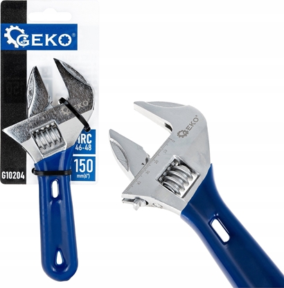 Attēls no Klucz nastawny szwed krótki 150mm 0-36mm (6/60)