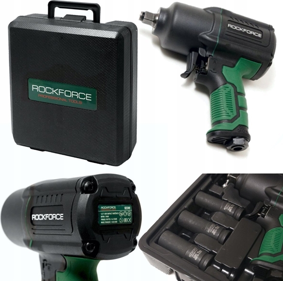Picture of Klucz udarowy Rockforce KLUCZ PNEUMATYCZNY 1450Nm 1/2" TWIN HAM MER