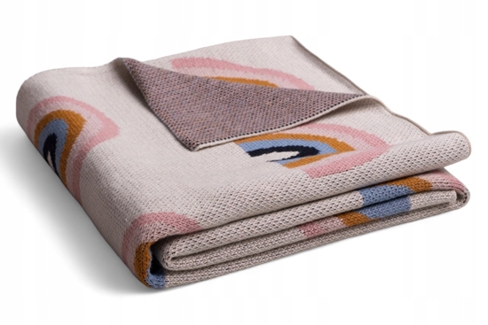 Picture of Kocyk RAINBOW z baweny 80x100