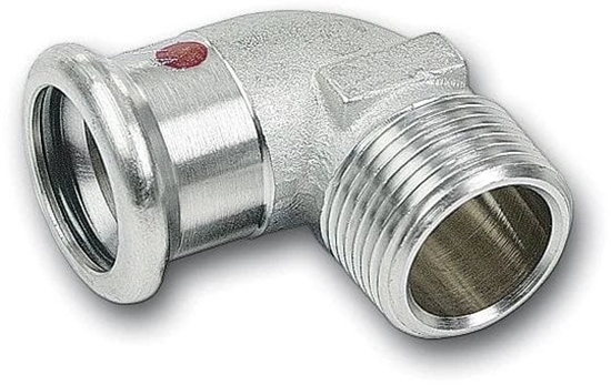 Picture of Kolano SANHA-THERM C-Stahl 90° przejcowe d42x1 1/2 GZSANHA