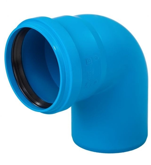 Picture of Kolano UdBB 125/87 ULTRA-dB niskoszumowe niebieskie