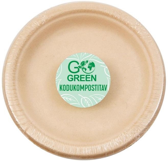 Picture of Kompostejamie cukurniedru skivji Go Green O15cm 10gab./ 0 07kg 4743115009648
