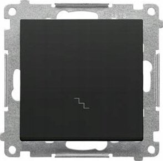 Picture of Kontakt-Simon cznik schodowy Kontakt-Simon 55 TW6.01/149 modu 10 AX, 250V~, szybkozcza czarny mat