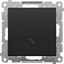 Picture of Kontakt-Simon cznik schodowy Kontakt-Simon 55 TW6.01/149 modu 10 AX, 250V~, szybkozcza czarny mat