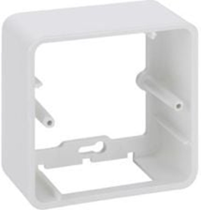 Attēls no Kontakt-Simon Puszka natynkowa pojedyncza do suportu i ramki KR245 czysta biel (R250/9)