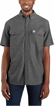Attēls no Koszula Carhartt Midweight Chambray Black