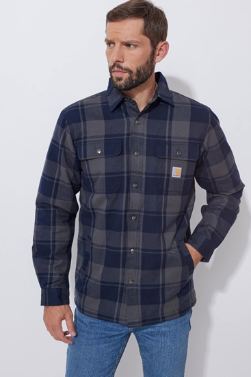 Picture of Koszula Wierzchnia Carhartt Heav Flannel Navy