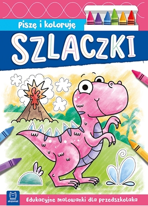 Picture of Ksieczka Pisz i koloruj. Szlaczki. Edukacyjne malowanki dla przedszkolaka
