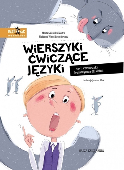 Picture of Ksieczka Wierszyki wiczce jzyki, czyli rymowanki logopedyczne dla dzieci