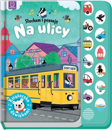 Attēls no Ksieczka z dwikami. Sucham i poznaj. Na ulicy.