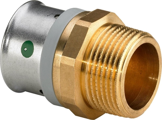 Picture of Ksztatka przejciowa 16 x 3/4 braz / blyszczacycznik do rur