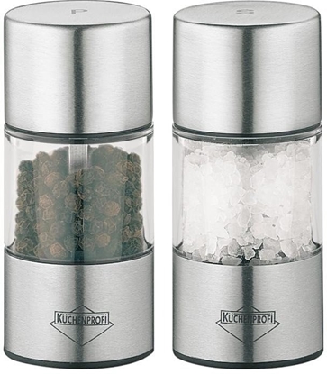 Picture of Küchenprofi Vienna - Mynek do pieprzu i soli z ceramicznym mechanizmem mielcym 8,5x4 cm 2 szt.