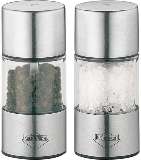 Picture of Küchenprofi Vienna - Mynek do pieprzu i soli z ceramicznym mechanizmem mielcym 8,5x4 cm 2 szt.