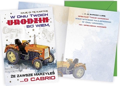 Attēls no KUKARTKA Karnet V Urodziny