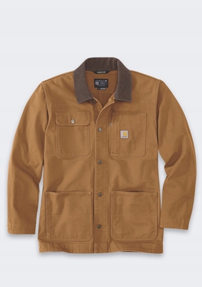 Attēls no Kurtka Carhartt Iconi C01 Duck Chore C Brown