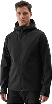 Picture of Kurtka mska 4f Kurtka mska softshell 4F M283 czarna 4FWAW24TSOFM283 20S XL