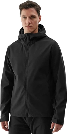 Picture of Kurtka mska 4f Kurtka mska softshell 4F M283 czarna 4FWAW24TSOFM283 20S XL