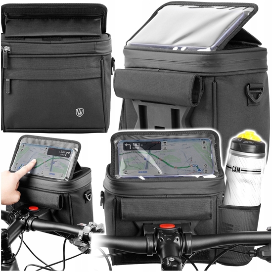 Picture of L34N TORBA ROWEROWA NA KIEROWNIC + ETUI  NA TELEFON