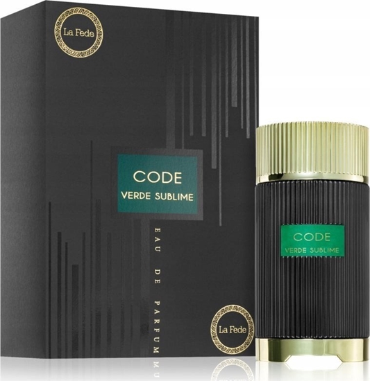 Picture of LA FEDE Code Verde Sublime EDP spray 100ml
