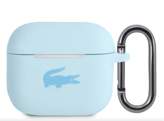 Picture of Lacoste Liquid Silicone Glossy Printing Logo Case for Apple AirPods 3