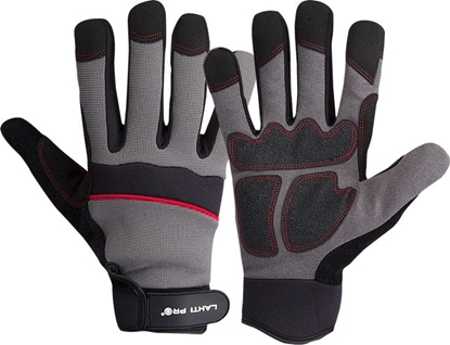 Picture of Lahti Pro Rkawice warsztatowe wzmocnione elementami PVC 8" (L280908P)