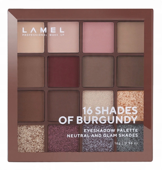Picture of LAMEL Paleta cieni Shades of Burgundy No. 16-4&