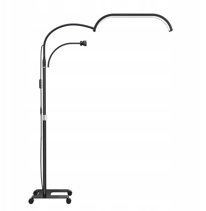 Attēls no Lampa Led Kosmetyczna Bezcieniowa Moon Stojca + Kóka 45w Marinelli Gx520r / Czarny
