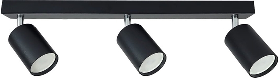 Picture of Lampa sufitowa Masterled Bardo lampa sufitowa (spot) 3-punktowa czarna/chrom