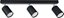 Picture of Lampa sufitowa Masterled Bardo lampa sufitowa (spot) 3-punktowa czarna/chrom
