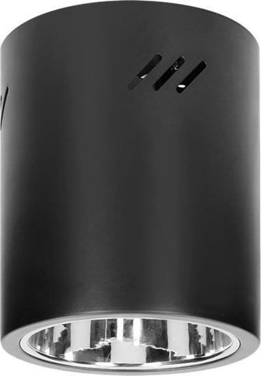 Picture of Lampa sufitowa Orno KORIN 16, oprawa typu downlight, 60W, E27, stal, czarna,AD-OD-6181BE27