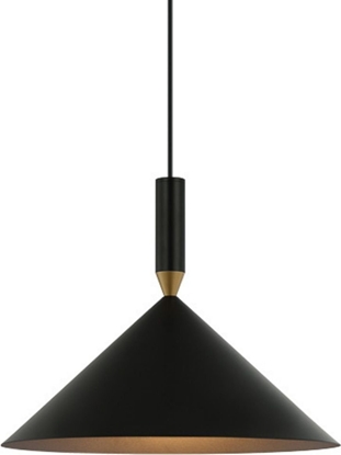 Attēls no Lampa wiszca Italux Wiszca lampa Drello PND-541101-BK Italux do gabinetu metalowa czarna
