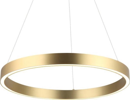 Attēls no Lampa wiszca Light Prestige Metalowa lampa LED Midway zoty zwis do salonu 3000K 35W nad stó