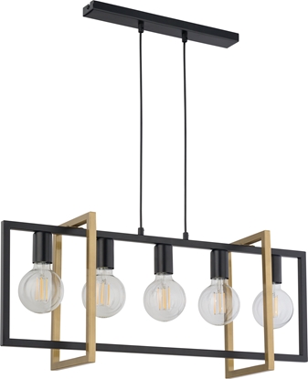 Изображение Lampa wiszca Sigma Nowoczesna lampa sufitowa LED Ready czarna Sigma EDEN 32236