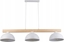 Picture of Lampa wiszca TKKRYWULT Tk Lighting Oslo 4712 lampa wiszca zwis 3x15W E27 biaa/drewniana