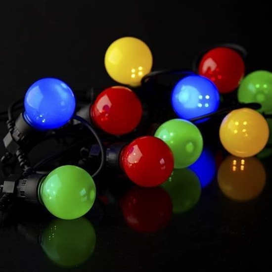 Изображение Lampki choinkowe Sirius Lucas Zestaw suplementów - Multi/Sort - 10 LED